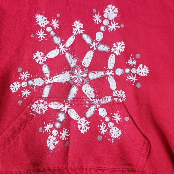 Hanes soft sweats xs Christmas hoodie sweater - Picture 2 of 4